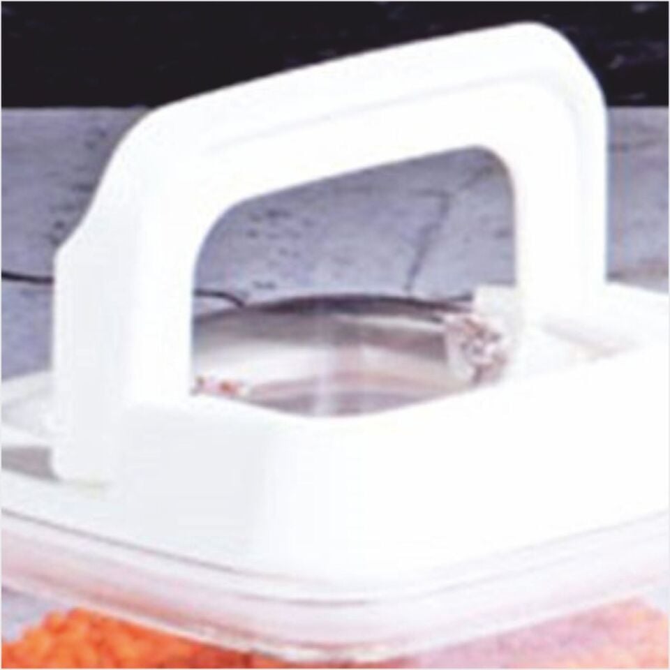Kosova Oky-81070 Vkm-50 Şeffaf Beyaz Kapak Klips Erzak Kavanoz 700Ml