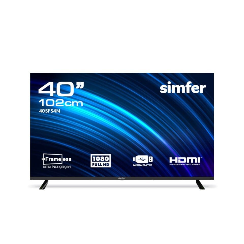 Simfer 40SFS4N Full HD 40'' 102 Ekran Uydu Alıcılı LED TV