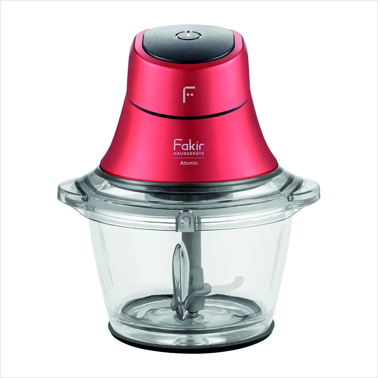Fakir Atomic Kırmızı 600 W Cam Doğrayıcı