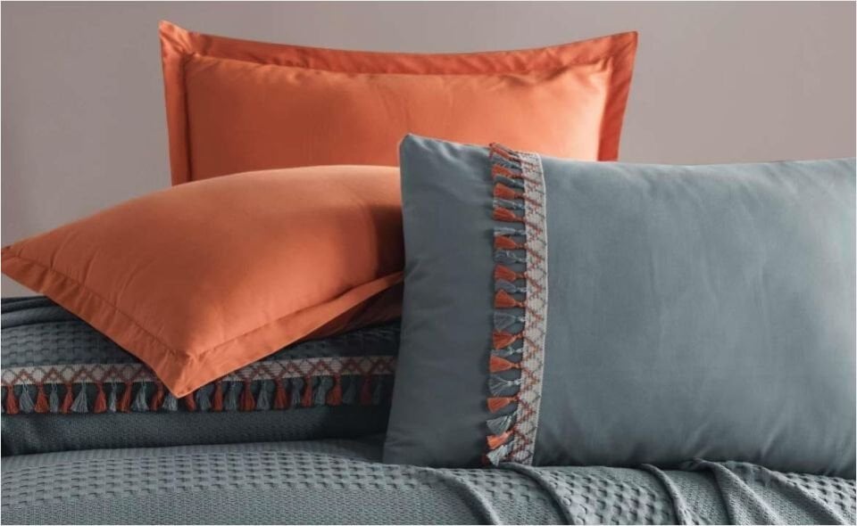 Aran Clasy Butik Tek Kişilik Pike Takımı Bohemline Gri V1