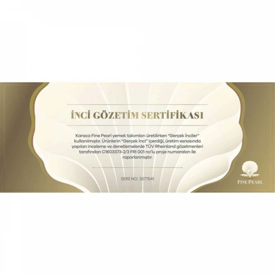 Karaca Fıne Pearl Extra Trıo 62 Parça Platın