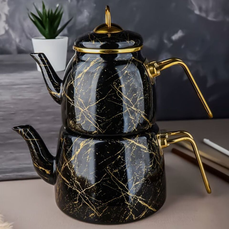 Şener Mtl-200921  Paçi-Elite Clas Gri Kırık Mrmr Çaydanlık