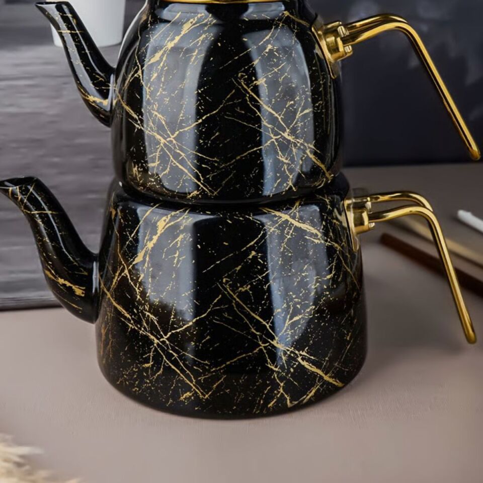 Şener Mtl-200921  Paçi-Elite Clas Gri Kırık Mrmr Çaydanlık