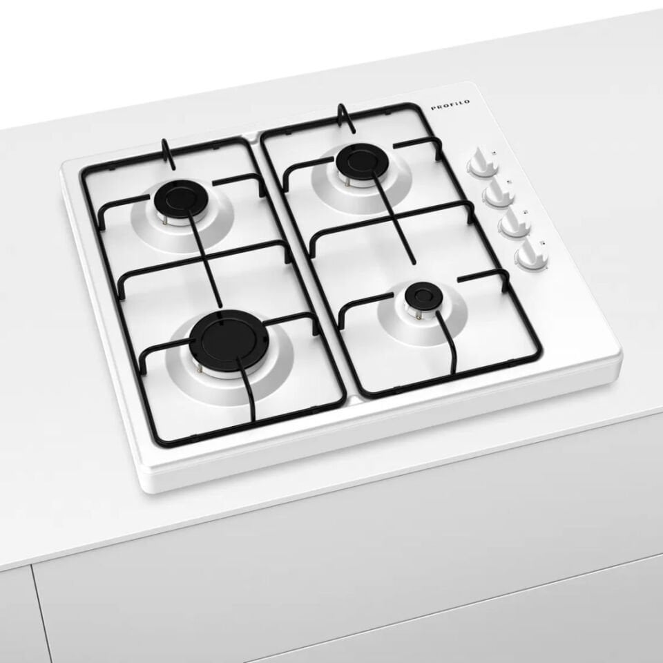 Profilo OB30P2B82D Beyaz Set Üstü Ocak