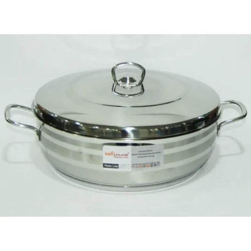 SAFINOX 30X10 FLAVİA KISA TENCERE TEL KULPLU