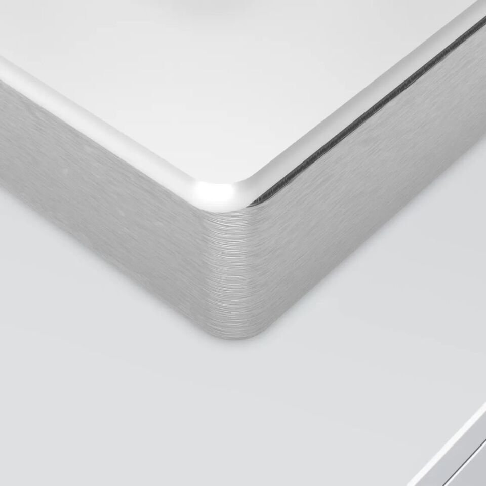 Profilo OO30P2O12D Beyaz Cam Set Üstü Ocak