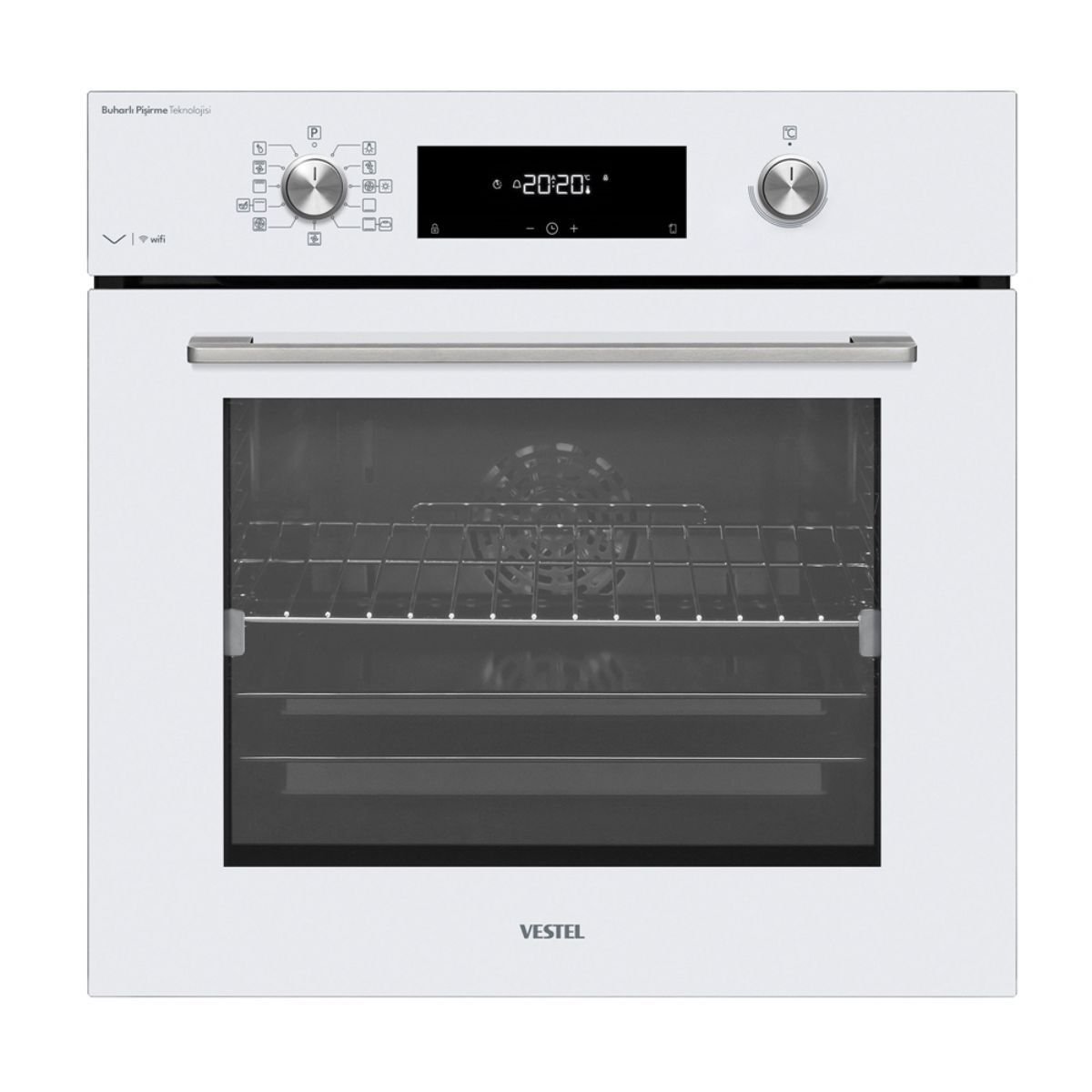 Vestel AF-861052 B WIFI Beyaz Ankastre Fırın