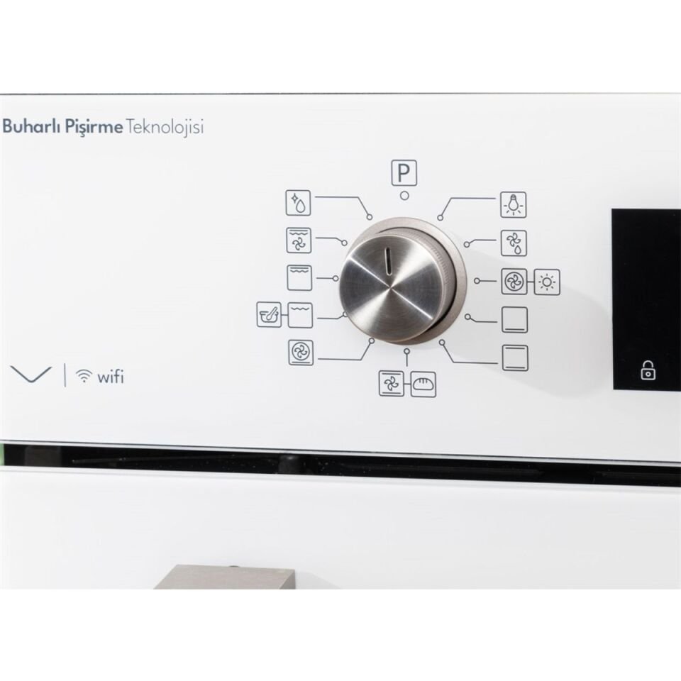 Vestel AF-861052 B WIFI Beyaz Ankastre Fırın