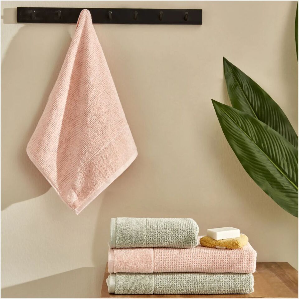 Karaca Home Doana Hamam Seti Adaçayı-Somon