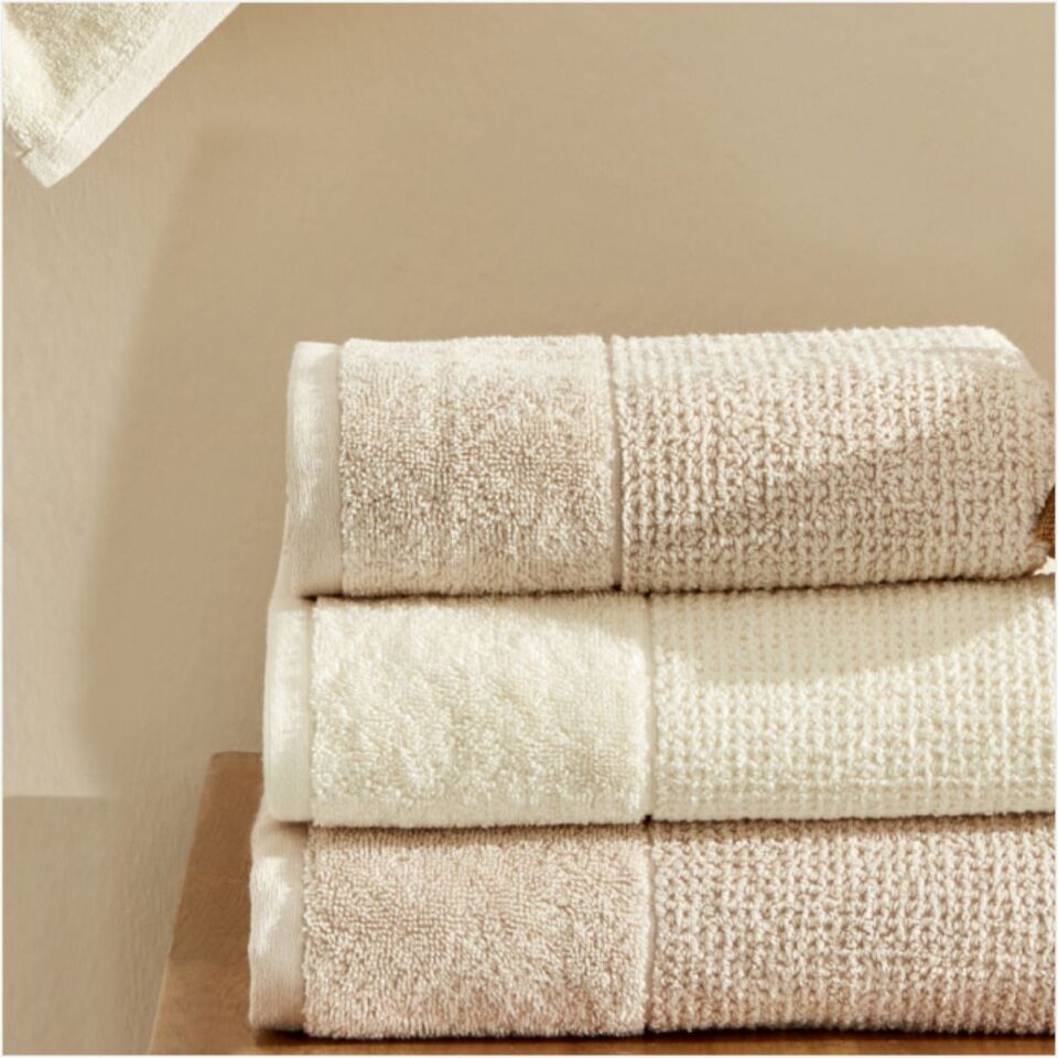 Karaca Home Doana Hamam Seti Offwhite-Bej