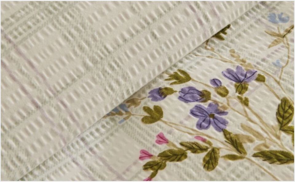Karaca Home Minella %100 Pamuk Soft Touch Çift Kişilik Nevresim Takımı Lila