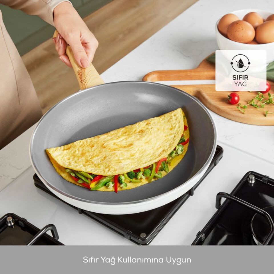 Karaca x Refika Birgül Swiss Crystal 7 Parça Tencere Seti Creamy