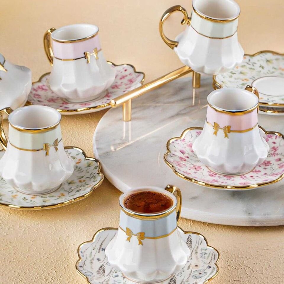 Acar Siena 6 Kişilik Kahve Fincanı Takım - 90 ml