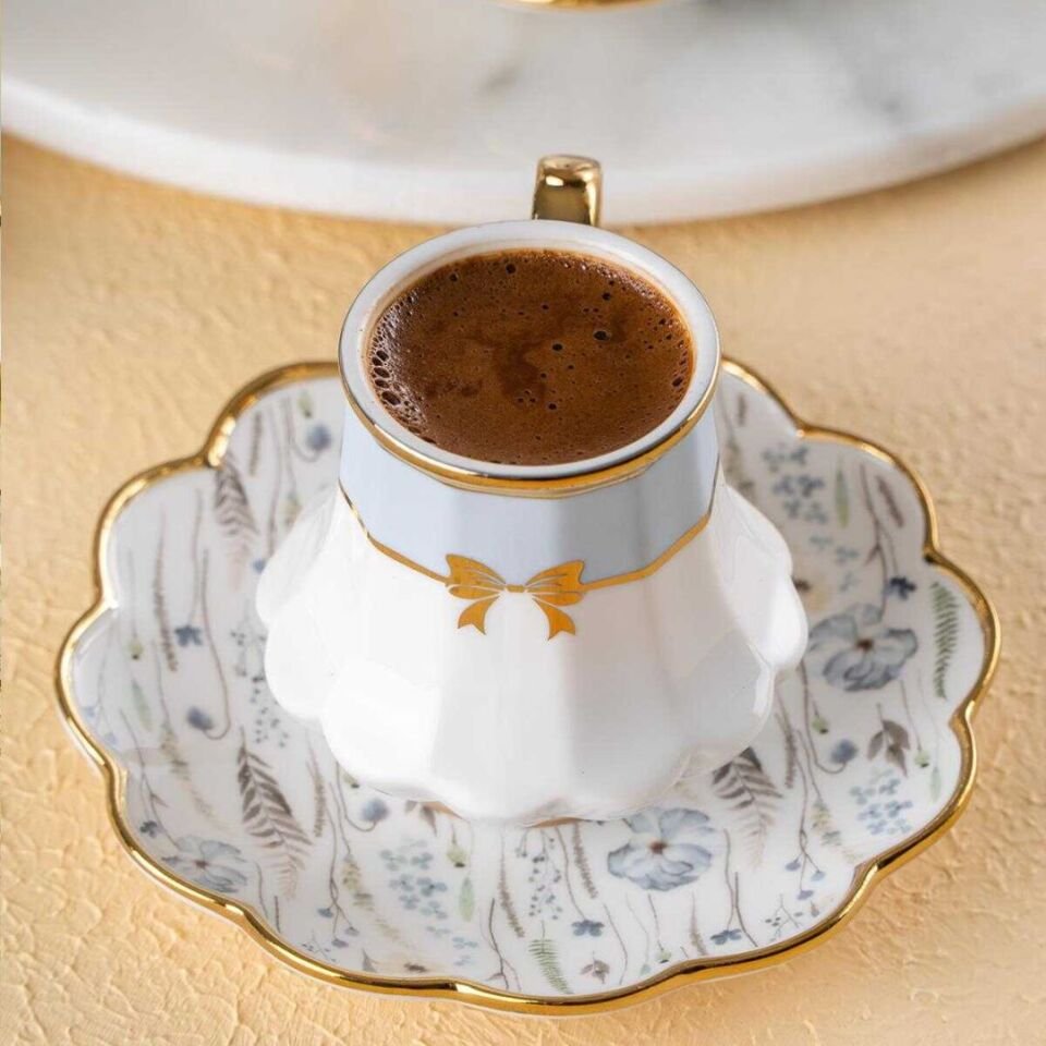 Acar Siena 6 Kişilik Kahve Fincanı Takım - 90 ml