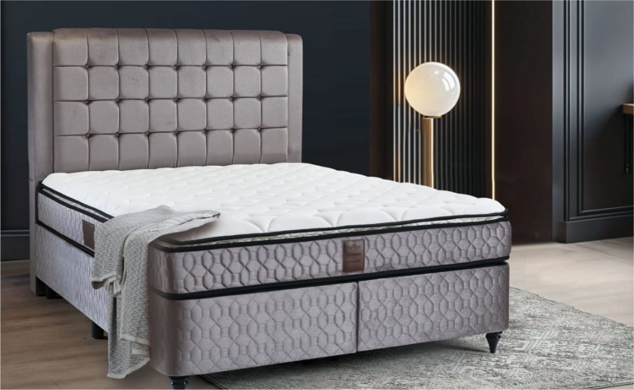 Toma Katre Yatak 160X200 Gri