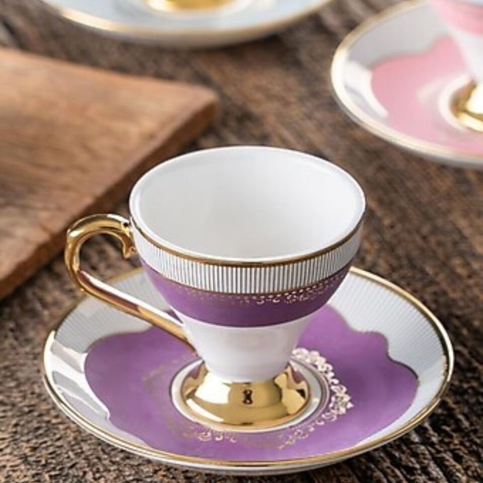 Acar Vivian 6 Kişilik Fincan Takımı