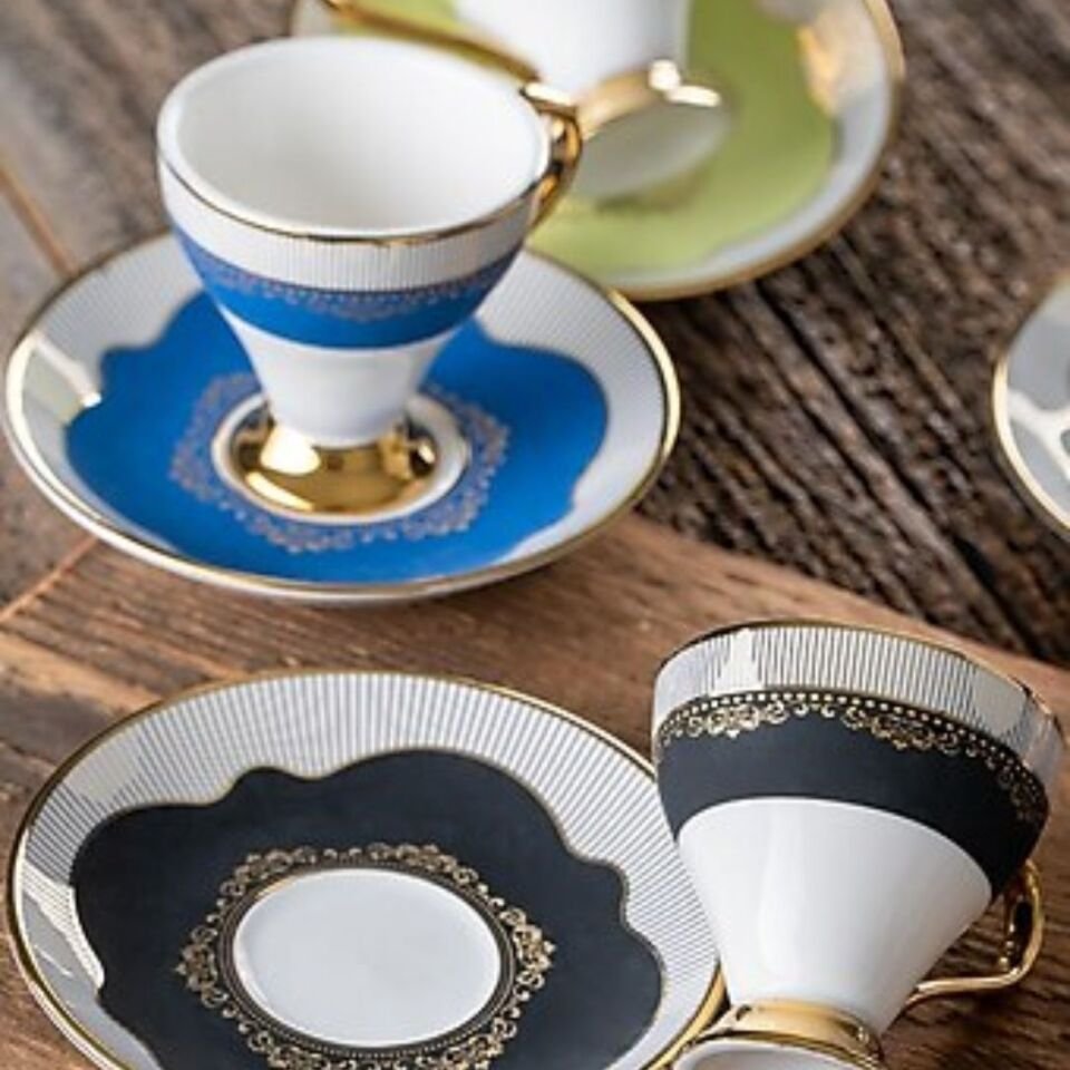 Acar Vivian 6 Kişilik Fincan Takımı