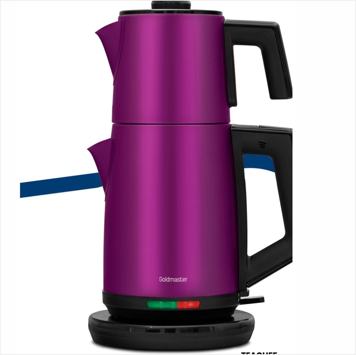 Goldmaster IN-6302V TeaChef Violet 2200 W Çelik Çay Makinesi