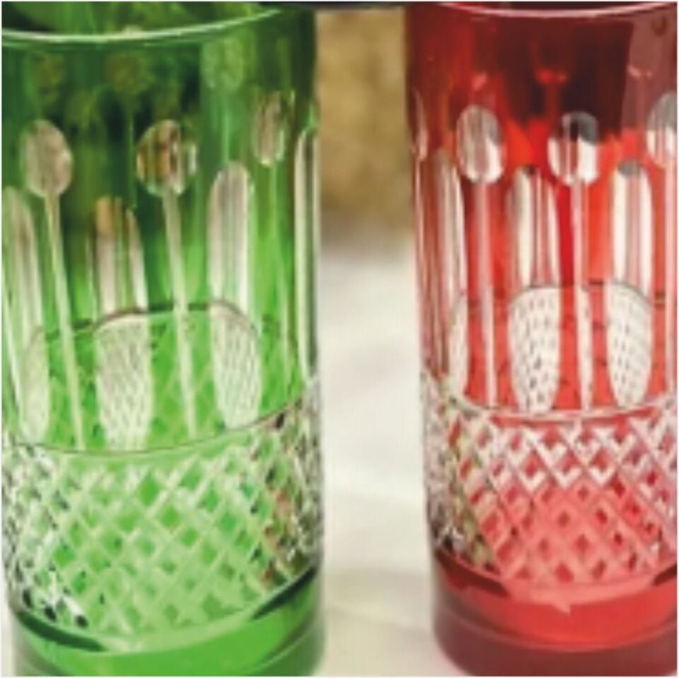 Dnz-Art Dnza0723 Hasır Meşrubat 6 Renk Bardak