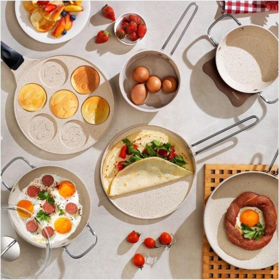 SCHAFER BREAKFAST PİŞİRME SETİ 7 PARÇA-KAHVE