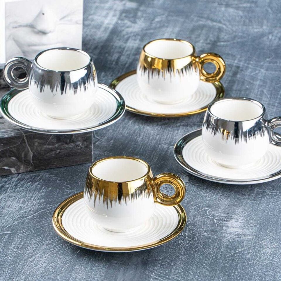 Acar KAI-05487/12Venus 6 Lı Kahve Fincan Takımı