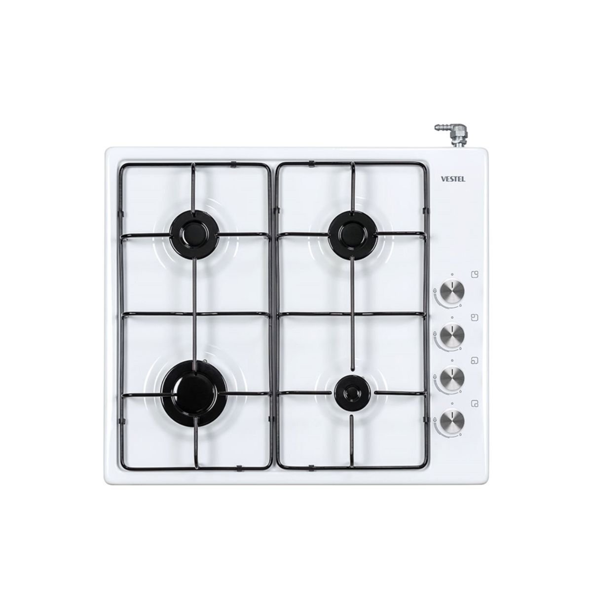 Vestel SO-6004 B DG 60 CM 4 Gözlü Gazlı Set Üstü Ocak