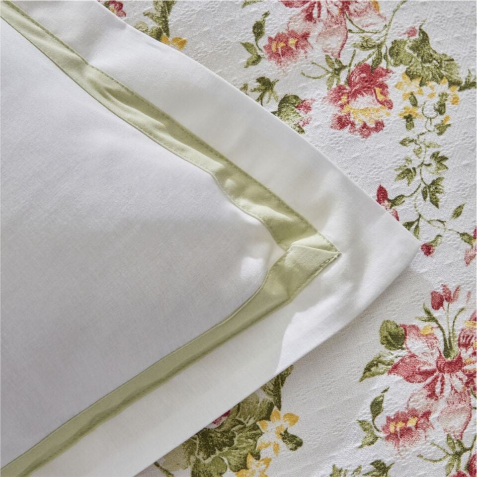 Karaca Home Emılıe Cıft Ks Percale Pike Takım Pembe