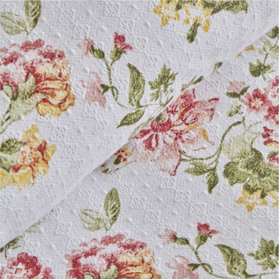 Karaca Home Emılıe Cıft Ks Percale Pike Takım Pembe
