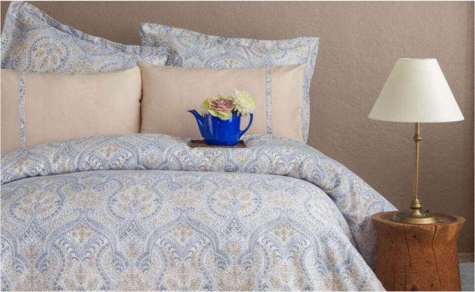 Pamuklar Apricitas Çift Kişilik Tencel Baskılı Nevresım Takımı Fragıle