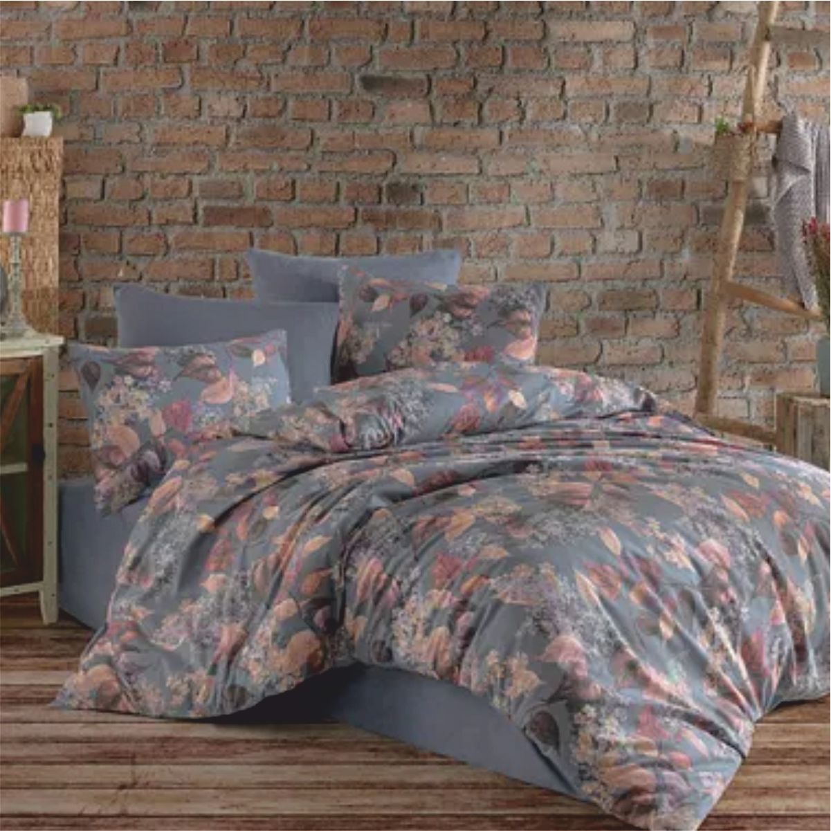 Kristal Teryy Cotton Nevresim Takımı Çift Kişilik