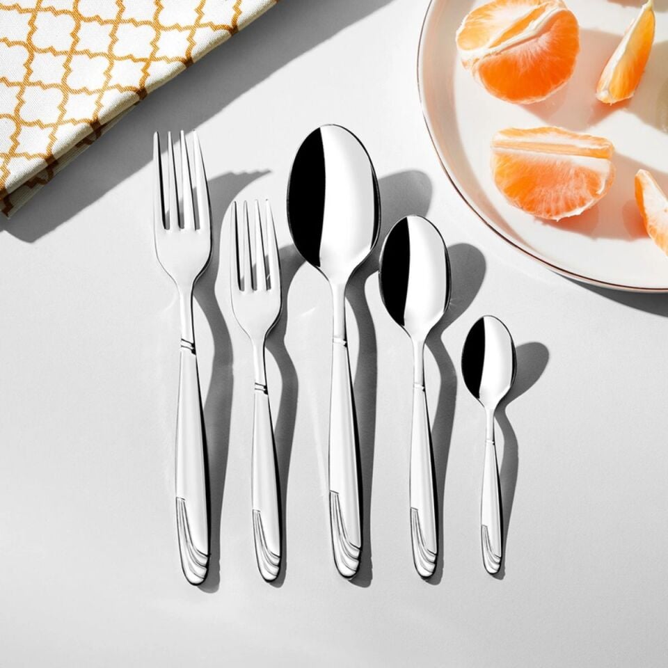 Nehir Lizbon Sade 60P Büyük Aile Takımı