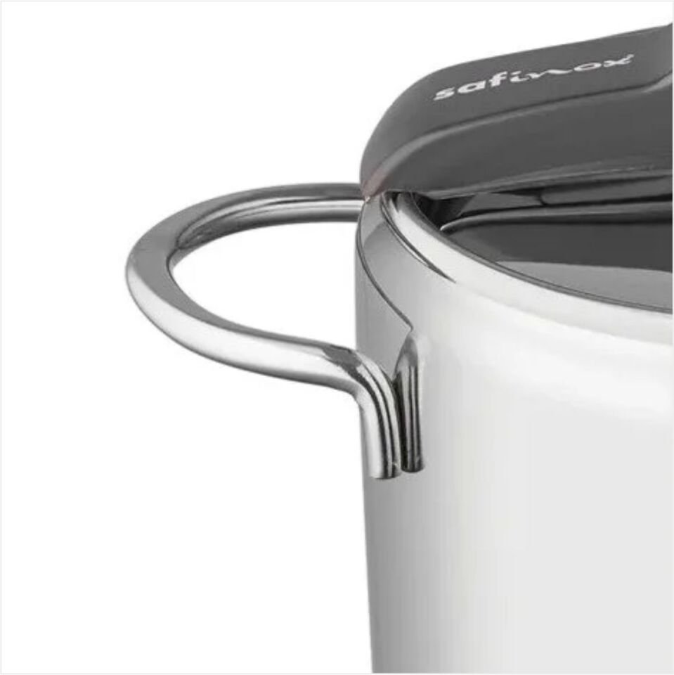 SAFINOX VISION DÜDÜKLÜ TENCERE 6 LT - TEL KULP