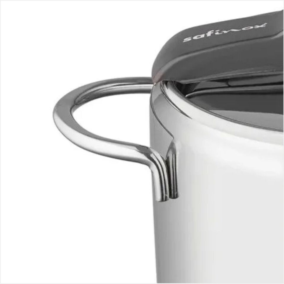 SAFINOX VISION DÜDÜKLÜ TENCERE 6 LT - TEL KULP