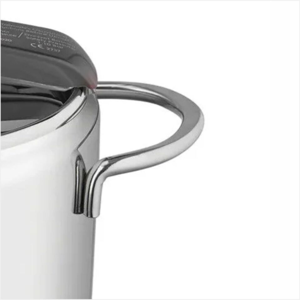 SAFINOX VISION DÜDÜKLÜ TENCERE 6 LT - TEL KULP