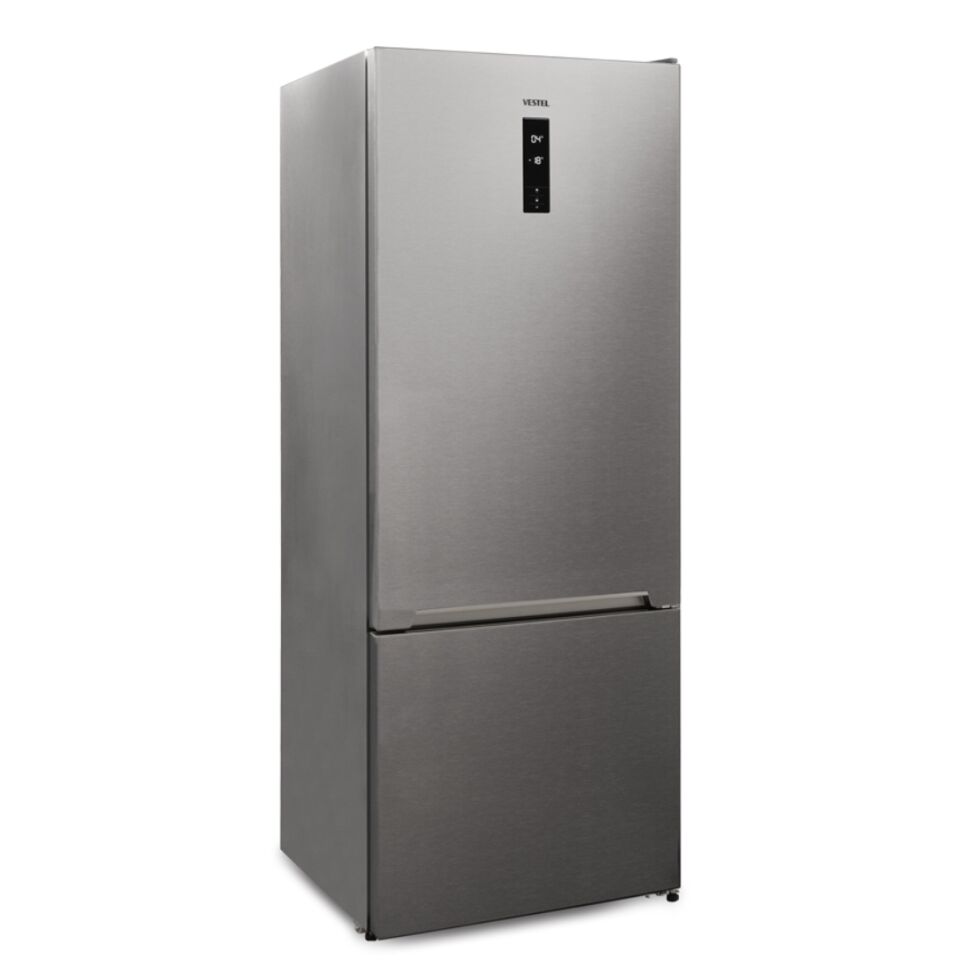 Vestel NFK52102 EX Wi-Fi Kombi No-Frost Buzdolabı Inox