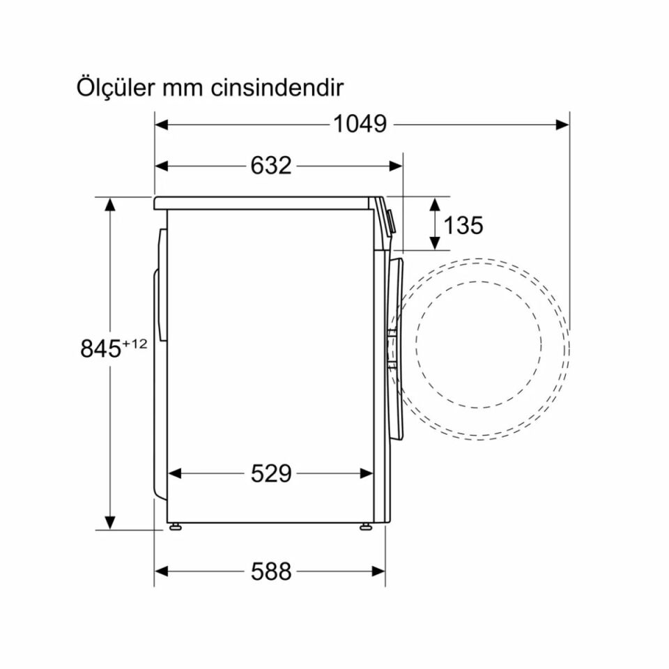 Profilo CGA242Z0TR Çamaşır Makinesi