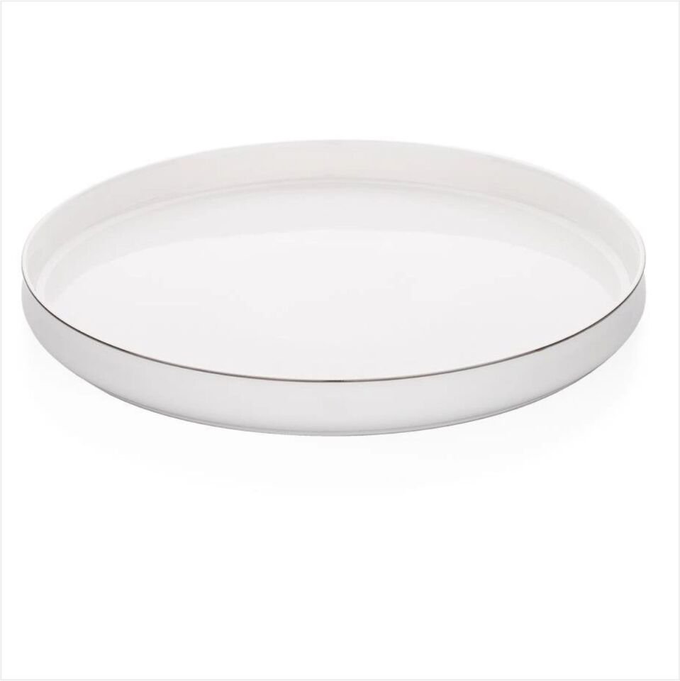SCHAFER SUPERFİNE BONE LUMİERE YEMEK TAKIMI 56 PARÇA-PLATİN