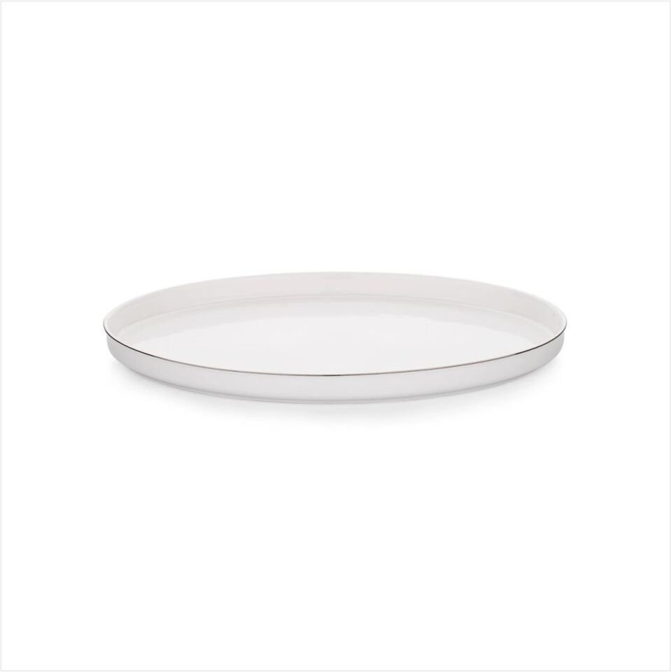 SCHAFER SUPERFİNE BONE LUMİERE YEMEK TAKIMI 56 PARÇA-PLATİN
