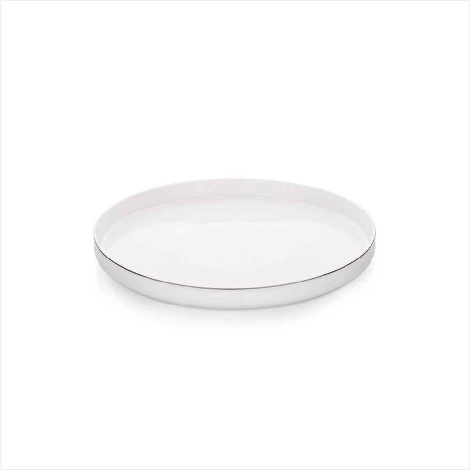 SCHAFER SUPERFİNE BONE LUMİERE YEMEK TAKIMI 56 PARÇA-PLATİN
