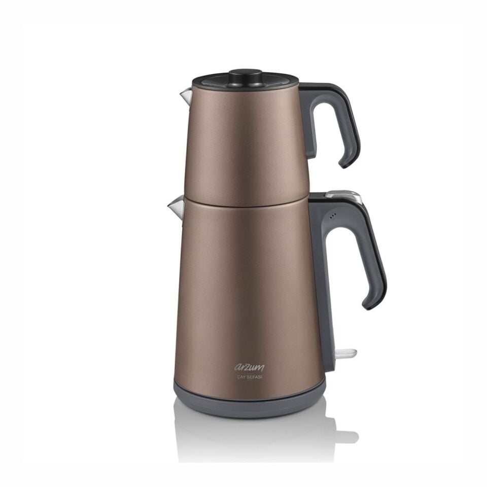Arzum AR3080-T Çay Sefası Çay Makinesi - Toprak