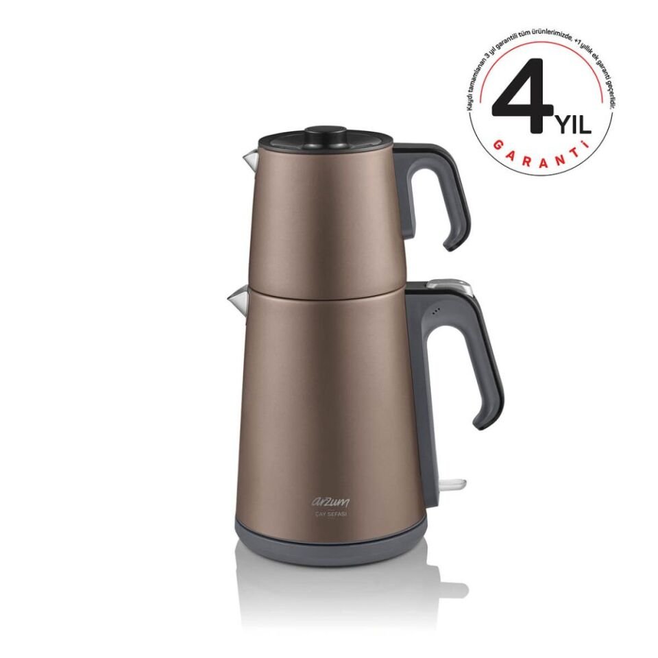 Arzum AR3080-T Çay Sefası Çay Makinesi - Toprak
