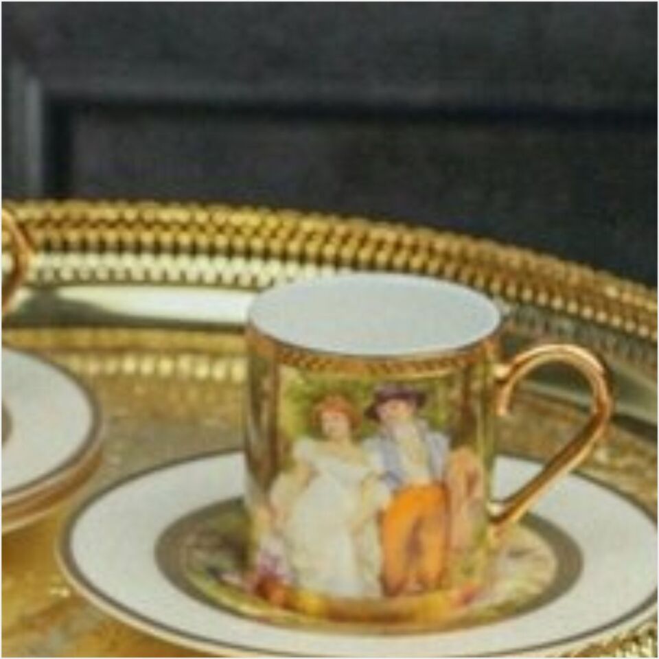 Rekabet Mng 23066F Kahve Fincan Takım