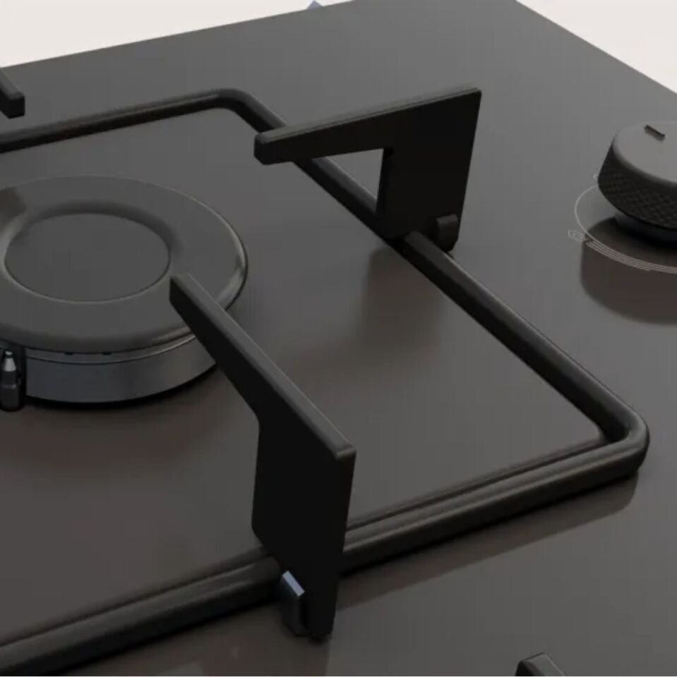 Profilo OE37P6P10D Siyah Cam Ankastre Ocak