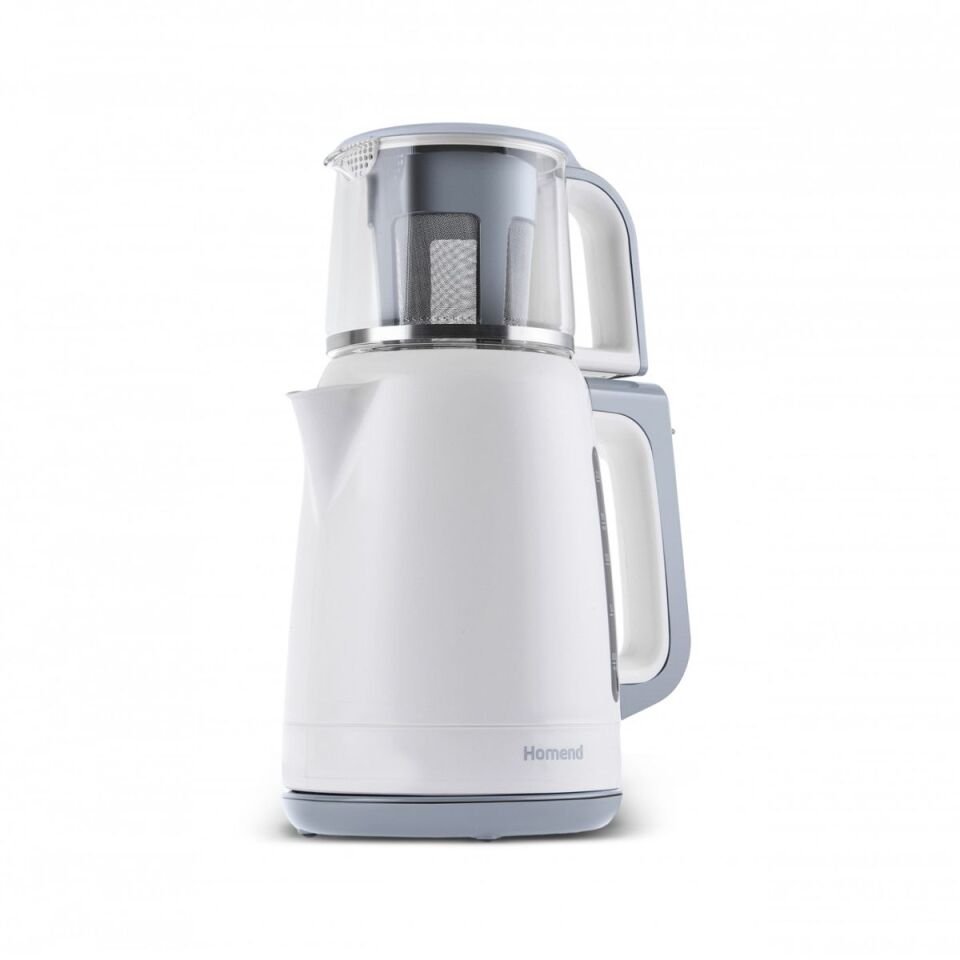 Emsan Homend Royaltea 1756H Plastik Çay Makinesi Beyaz