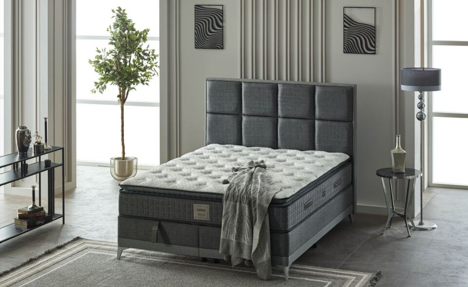 Calista 160X200 Yatak Keten Grı