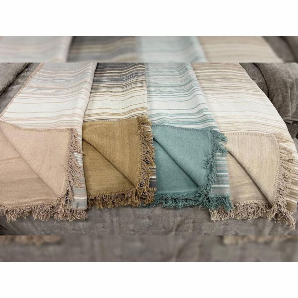 ÖZDİLEK BATTANİYE PAMUK DIZ 130*170 LİLA(Y)