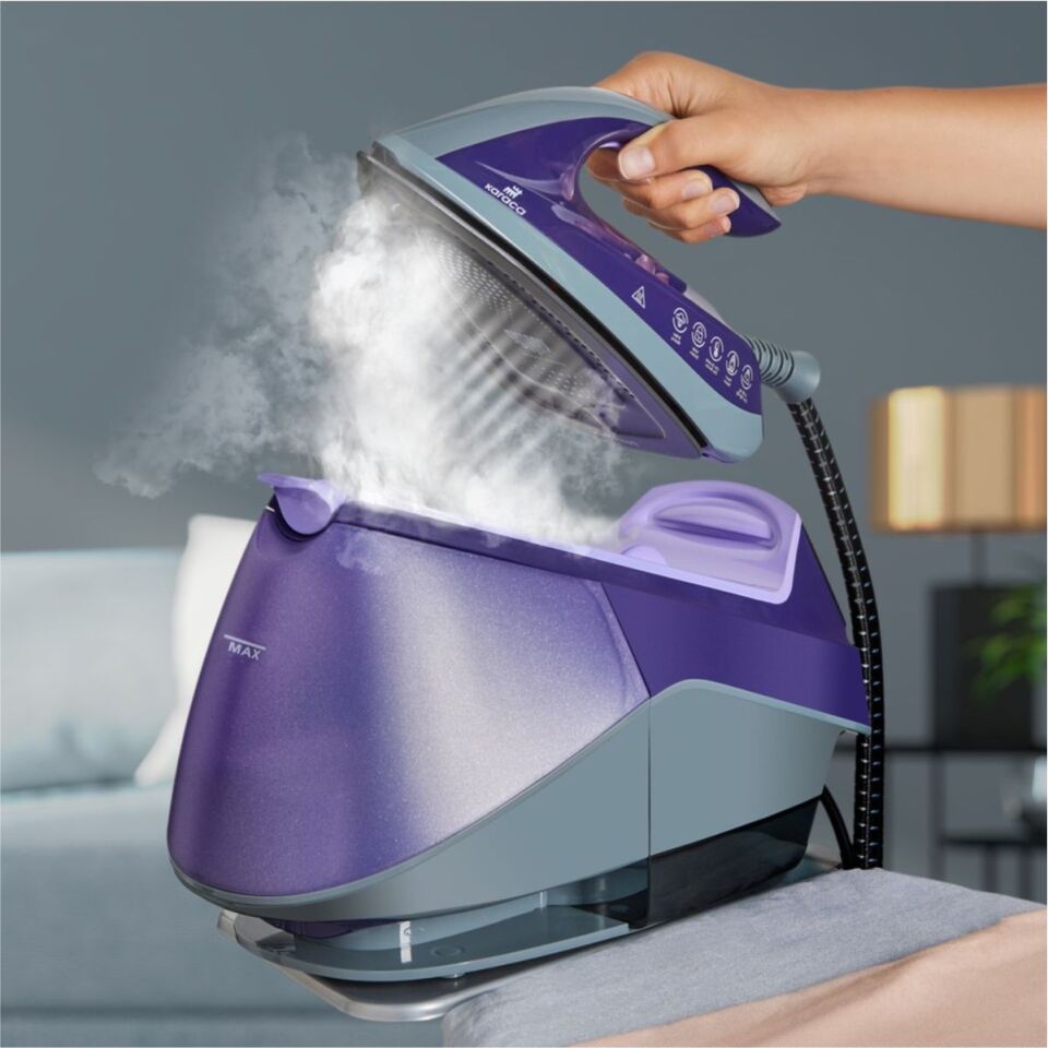 Karaca Vantuz Smart Touch Rosegold 2600 W Buhar Kazanlı Ütü