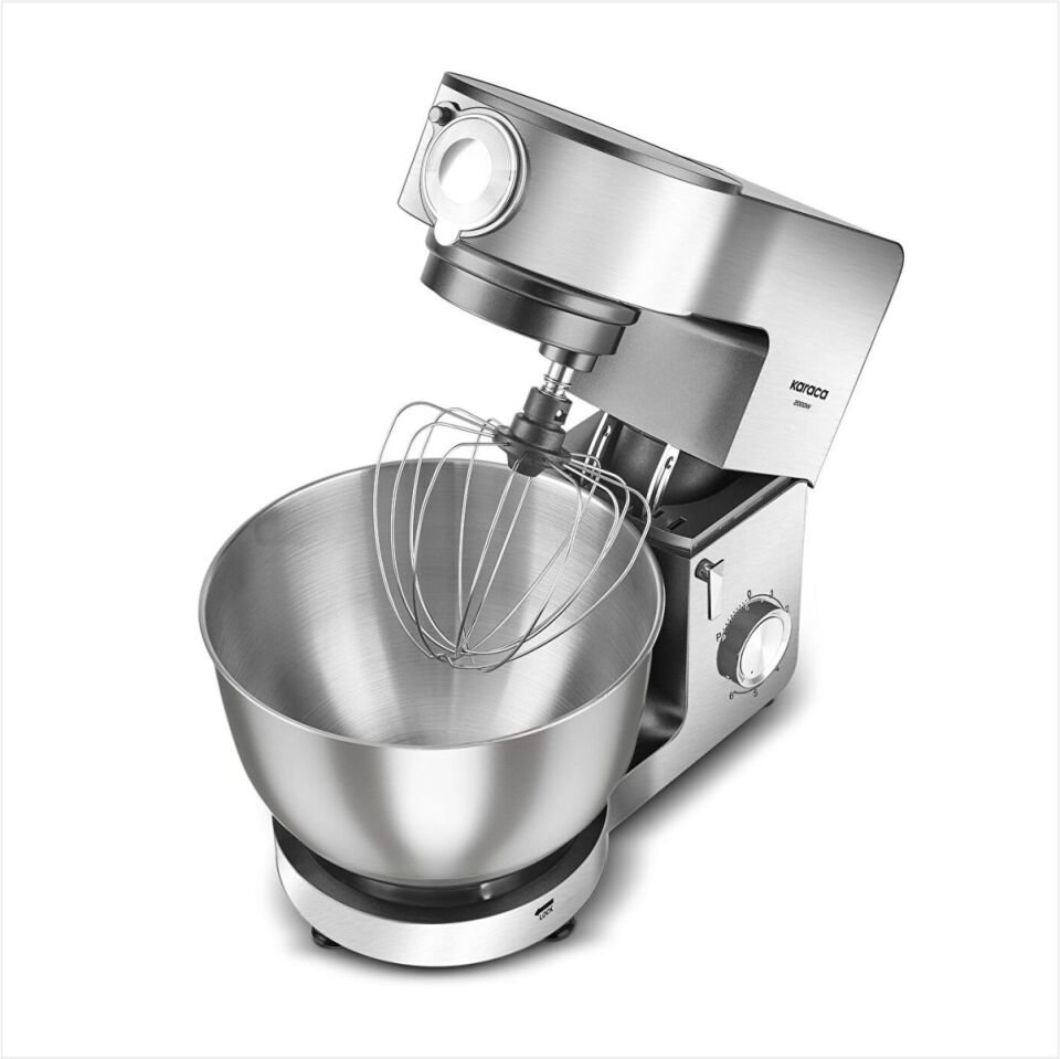 KARACA MULTICHEF ULTRA INOX 2000W HAMUR YOĞURMA MAKİNESİ INOX