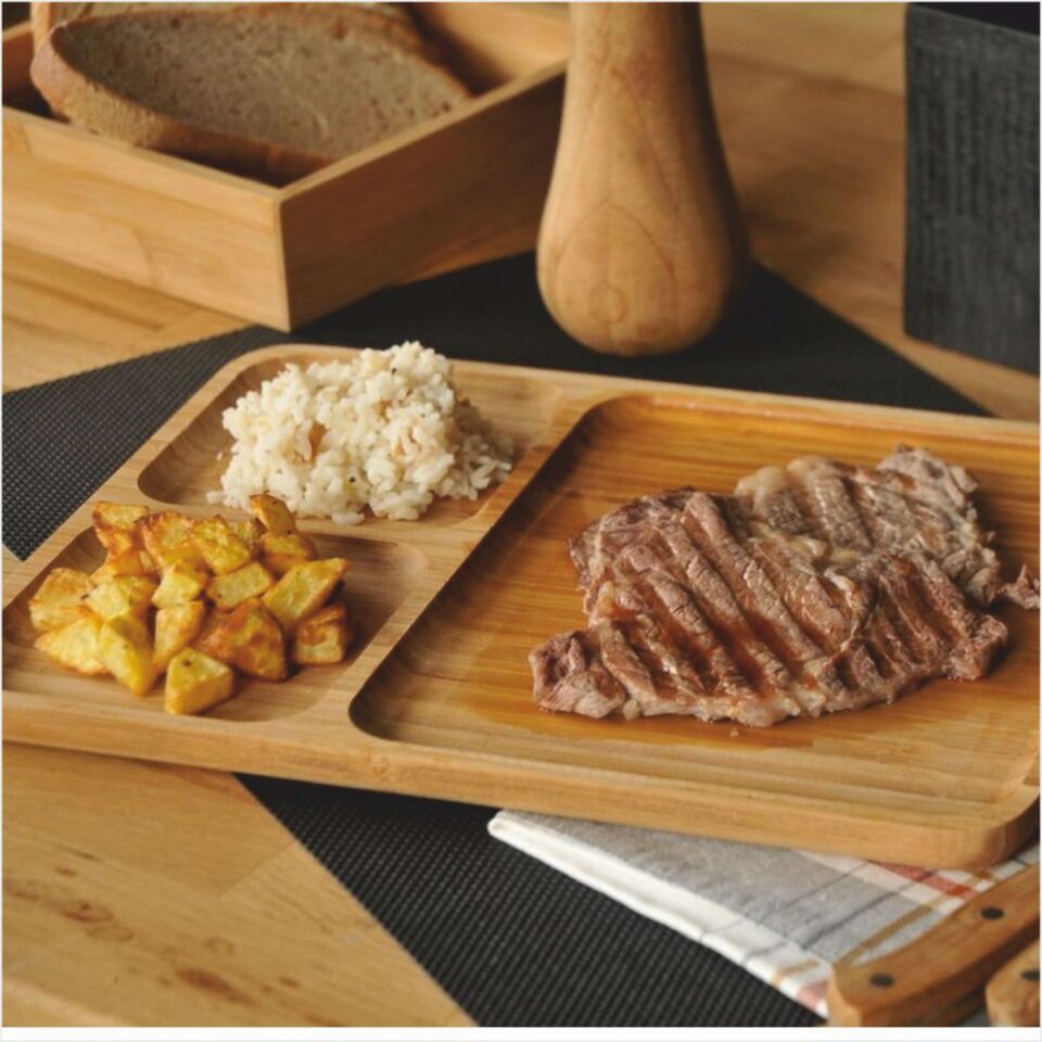 Bambum  Marlin - 3 Bölmeli Servis Tabağı