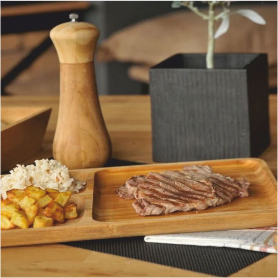 Bambum  Marlin - 3 Bölmeli Servis Tabağı